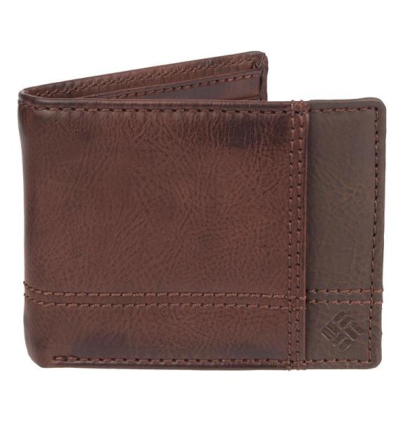 Columbia RFID Wallets Brown For Men's NZ97148 New Zealand